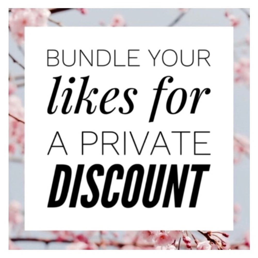 Bundle 2+ items for a private Discount ✨🌷